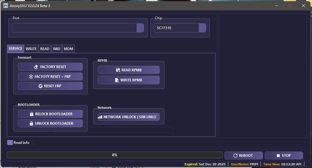 Anonyshu MDM Tool
